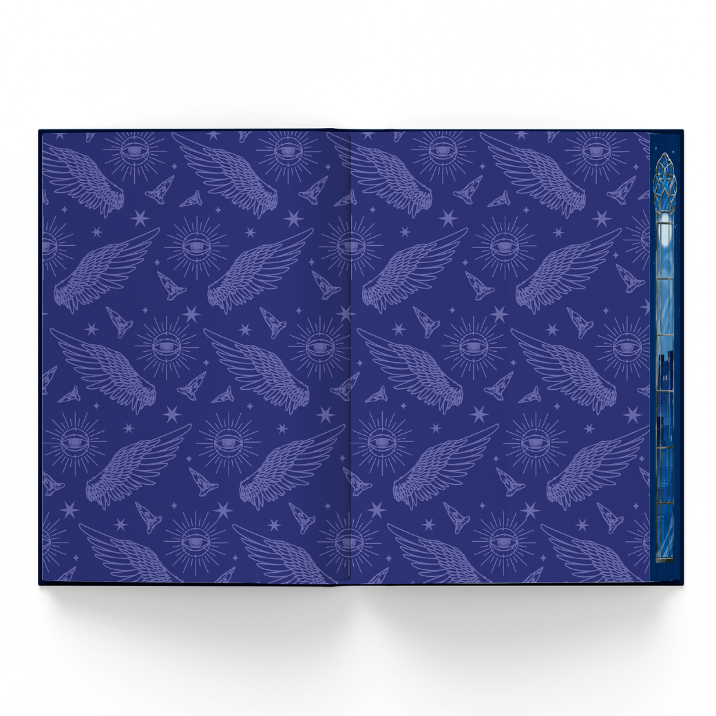 Days of Blood and Starlight - Designed Endpapers